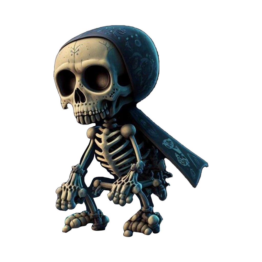 Decorative Vintage Acrylic Skull Car Hanger For Fun Halloween Home Accessories