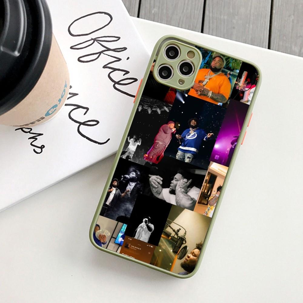 Rod Wave Rapper Cool Man Phone Case For IPhone 14 11 12 13 Mini Pro Max 8 7 Plus X XR XS MAX Translucent Matte Cover