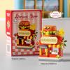 Совместимая с LEGO Гашапон-машина Микро-частицы Строительные блоки Образовательная игрушка Модель Подарок на День защиты детей Украшение