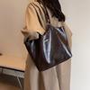 Commuting Tote Bag, Soft Leather, Niche, High-quality, Fashionable, Large-capacity Tote Women's Bag for Classes