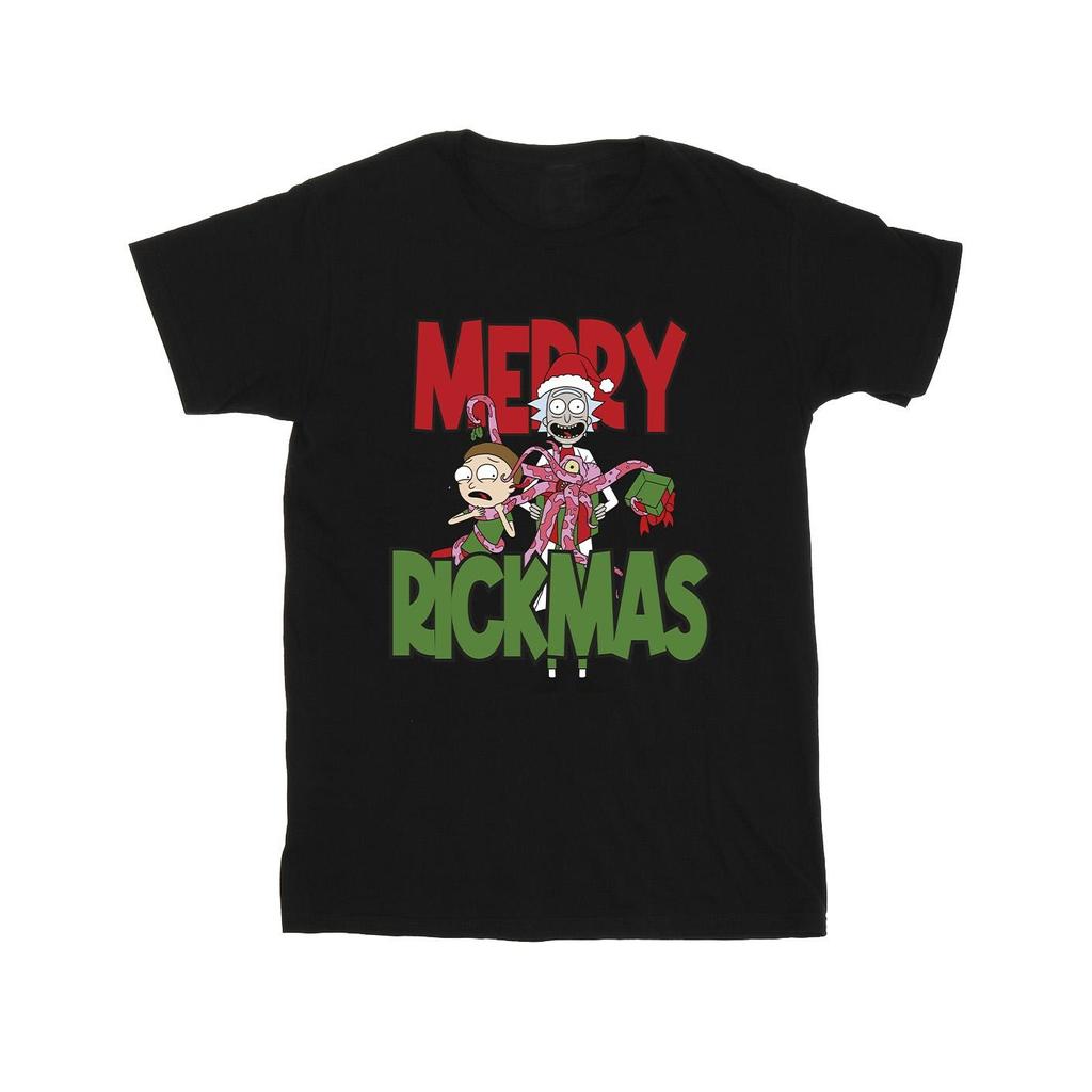 Rick And Morty Mens Merry Rickmas T-Shirt