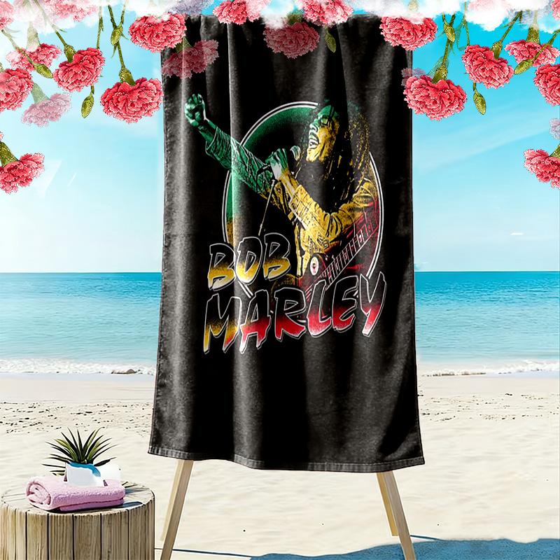 Harmony Through Love beach towel Beach towel for vacation photos Portable for travel quick-drying swim towel Outdoor pool towel seaside Fashion