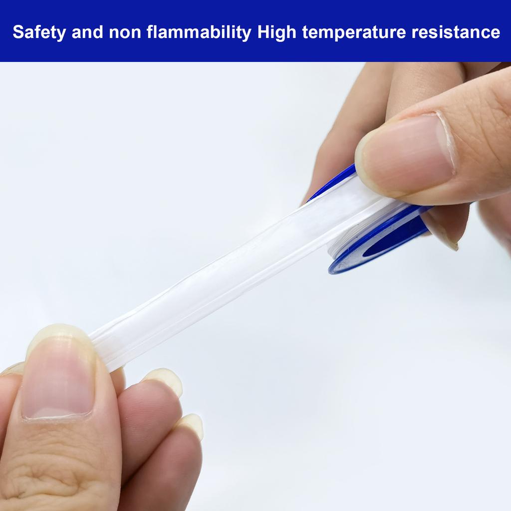 Водонепроницаемая сырая мука из чистого материала ПТФЭ с угловым клапаном, водопроводный кран, водонепроницаемая уплотнительная лента