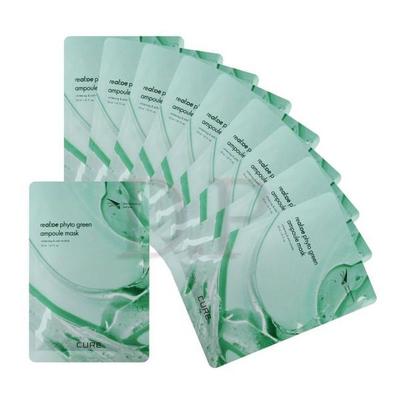 Ким Чон Мун Realoe Phyto Green Ampoule Mask 10 листов/последний продукт
