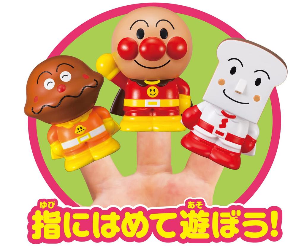 AGATSUMA Anpanman Finger Puppet Series Hero Set для всех