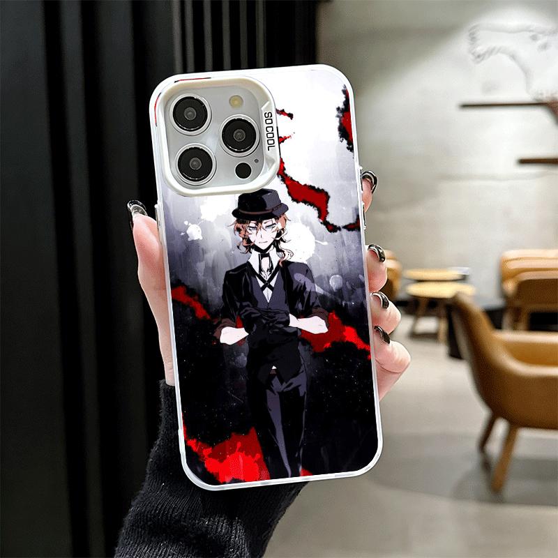 Bungo Stray Dogs Накахара Чуя Мягкий чехол для телефона для iPhone 15 16 17 Pro Max 17Air 16E 14 Plus 13 12 Mini Ударопрочный задний чехол