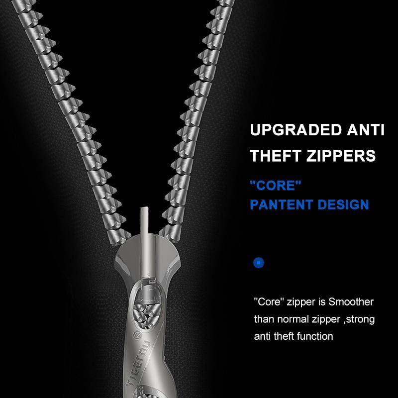 Tigernu 2021 New RFID Upgraded Anti Theft Zippers Waterproof Laptop Men Backpack With USB Large Capacity Travel Bags Male Female