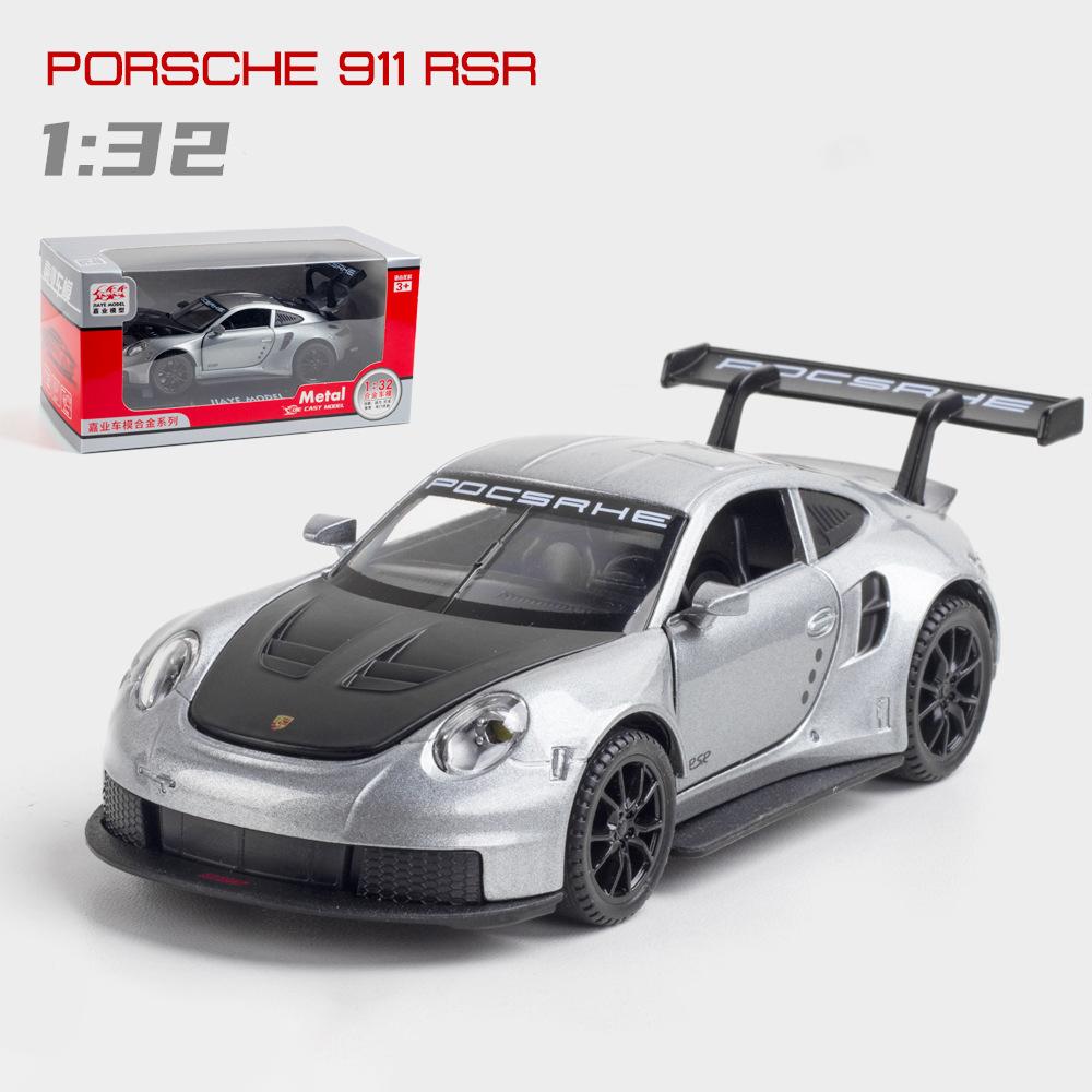 Масштаб 1/32 911 RSR Panamera, металлический литой под давлением сплав, гоночные игрушки, модель автомобиля для мальчиков, детей, подарок, автомобили, коллекция для хобби