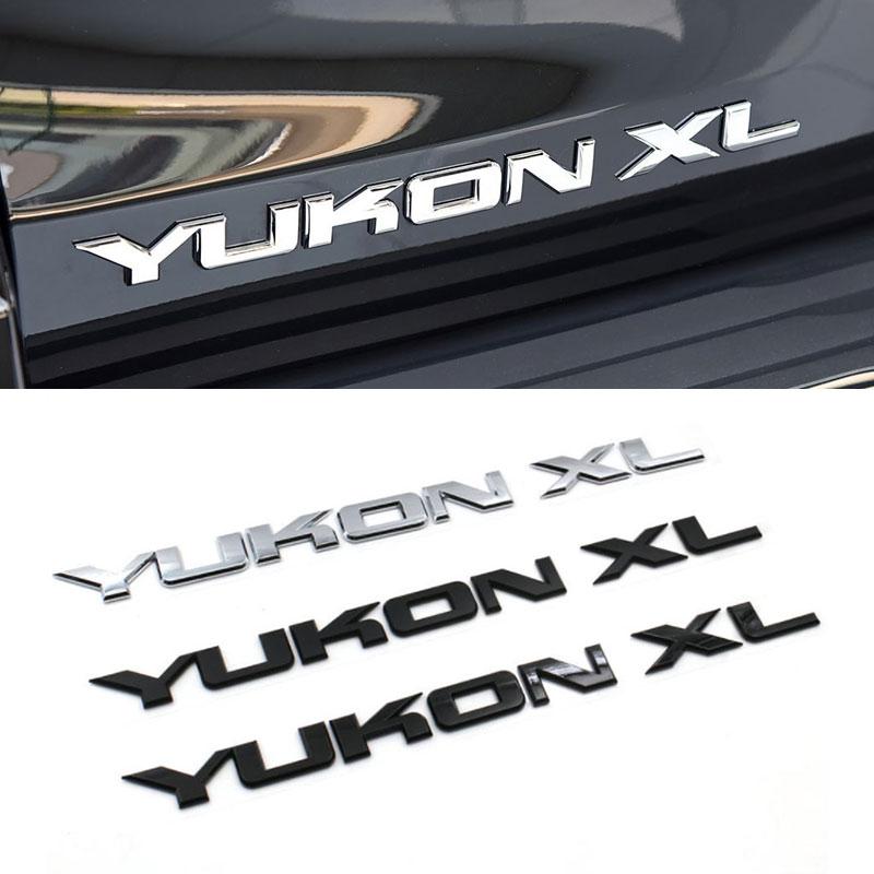 YUKON YUKONXL YUKON X new old emblem car stickers for chevrolet GMC pickup side door mark rear trunk big small label refit logo lf2