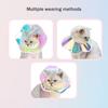 Waterproof Cat Collar PVC Cat Anti-scratching Collar Comfortable Cat Recovery Collar  Veterinary