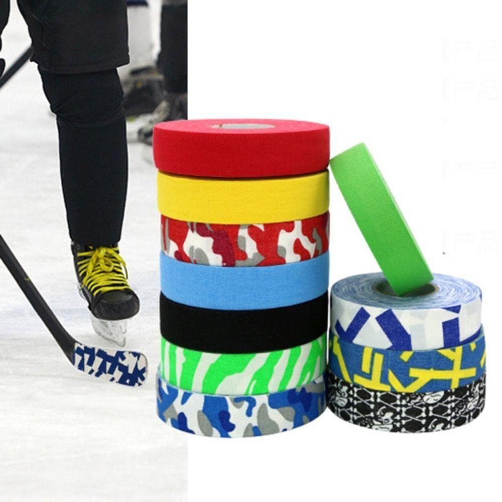 2.5cm*25m Hockey Stick Tape Wear-resistant Golf Tape Sticky Accessories Badminton Tape Ice Hockey