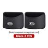 Leather Car Trash Can Suspended Garbage Bin Storage Bag For KIA Ceed Sportage Rio K5 K2 Optima Cerato Proceed Venga gbfu50