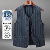 Xue Zhong Fei Мужской пуховый жилет средней/пожилой возрастной группы