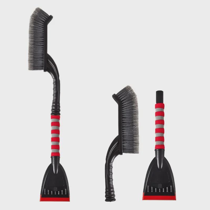 Съемная щетка для снега 2-в-1 и скребок для льда для автомобилей