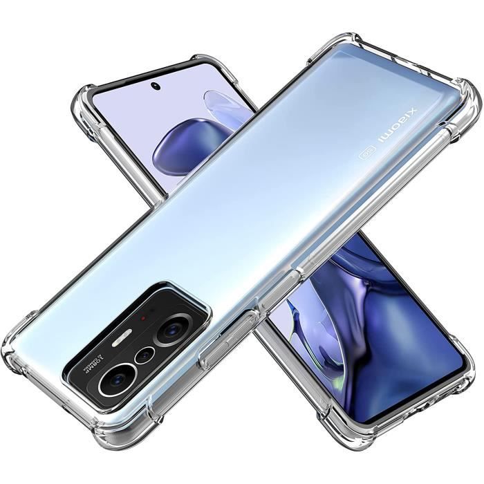 Case for Xiaomi 11T 5G - Phonillico - Ultra Slim - Shockproof - Soft Silicone - Transparent