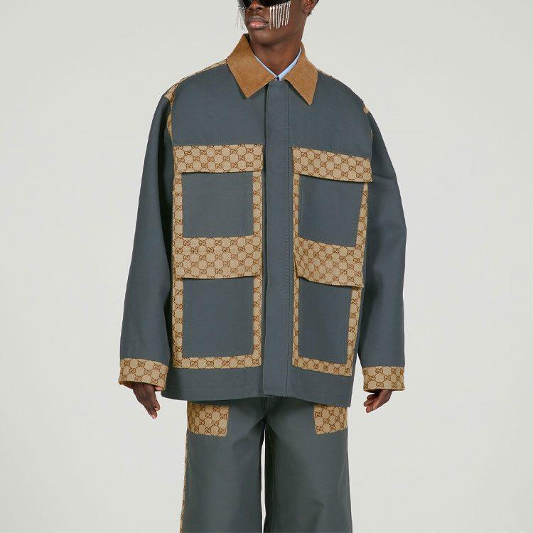 Gucci Вельветовая рубашка-верх 742854-XDCEY-1168