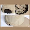 Japanese Flat-brimmed Cap Breathable Mens Mesh Hat Fashion 5-panel Baseball Cap  Summer