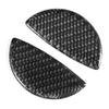 Akozon Door Handle Cover 2pcs Carbon Fiber Car Interior Door Handle Cover Sticker Trim Fit for Mini Cooper R55/R56/R60