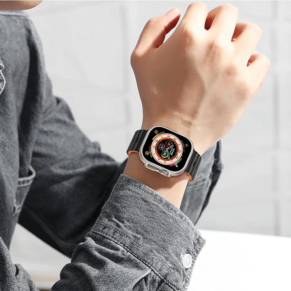 Ocean Band for watch Ultra 3 Series 11 10 9 7 8 6 SE 49mm 45mm 46mm 42mm 44mm 40 41 Silicone bracelet correa iWatch Strap