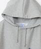 Champion Basic Long Sleeve Cotton Hoodie with USA Script Oxford Men's Logo, Gray, C3-Y119
