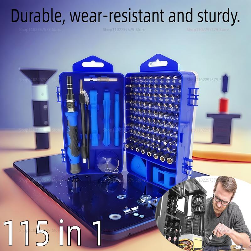 Набор многофункциональных отверток 115 в 1 Набор для ремонта электроники для ПК Мобильного телефона Бытовые инструменты Изолированная отвертка