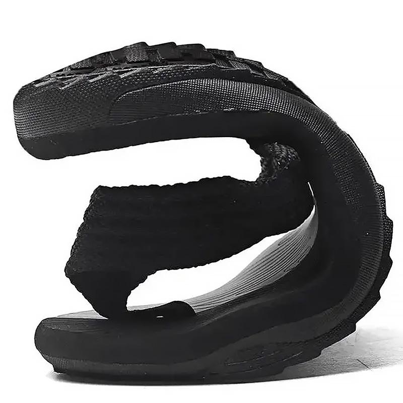 Модные мужские шлепанцы, повседневная пляжная обувь, большой размер, мужские сандалии, летние, для отдыха, противоскользящие, для отдыха, противоскользящие