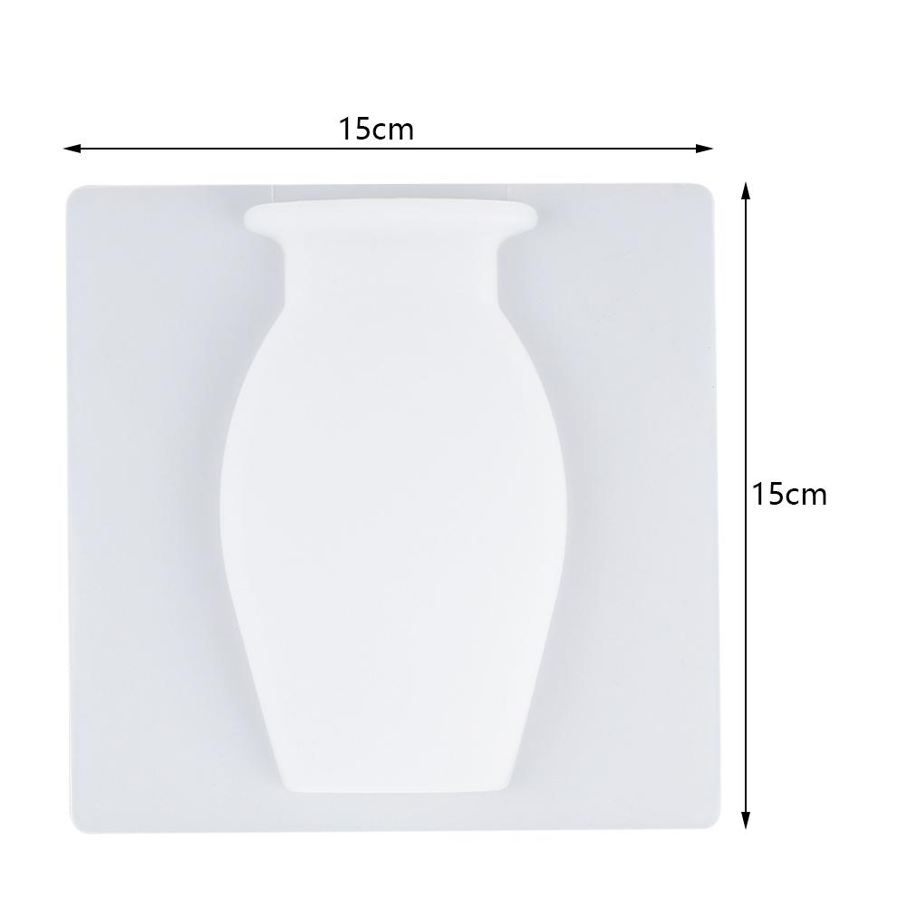 Силиконовая ваза для цветов, легко съемная стена и холодильник, волшебное растение, резиновая наклейка, вазы, сделай сам, аксессуары для украшения дома