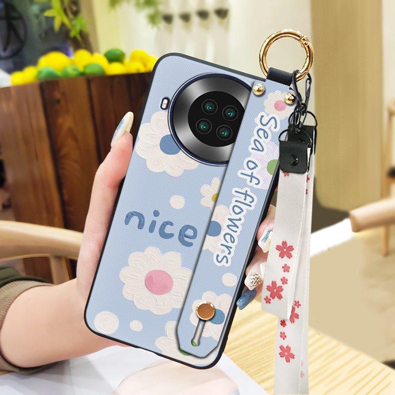 Soft Case Protective Phone Case For Cubot Note20 Anti-dust Back Cover Durable Wrist Strap Dirt-resistant Shockproof Ring