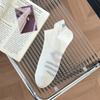 Спортивные мужские носки - Короткие носки - Дышащие хлопковые носки с сеткой - Носки-лодочки - Подходят для весеннего и осеннего сезонов
