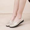 Fashion New Women's Shoes 2024 High Quality Summer Round Toe Solid Color Fashionable Breathable Fashion Slip-On Women's Flat Shoes