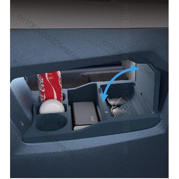 For Chery Tiggo 9 CSH PHEV 2025 2026 Silicone Center Console Armrest Box Lower Storage Box Interior Tidying Accessories
