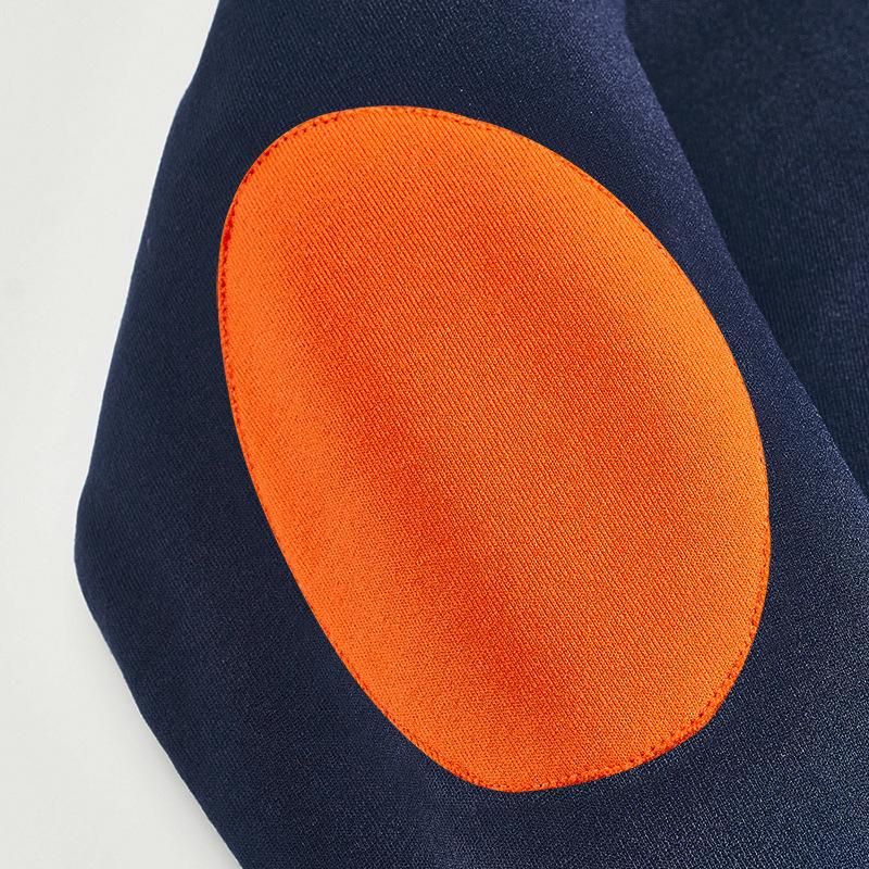 Зимний свитер с подкладкой, воротником-стойкой, молнией на половину длины, мужской, плотный, повседневный, с цветными карманами, свободный, повседневный, плотный свитер