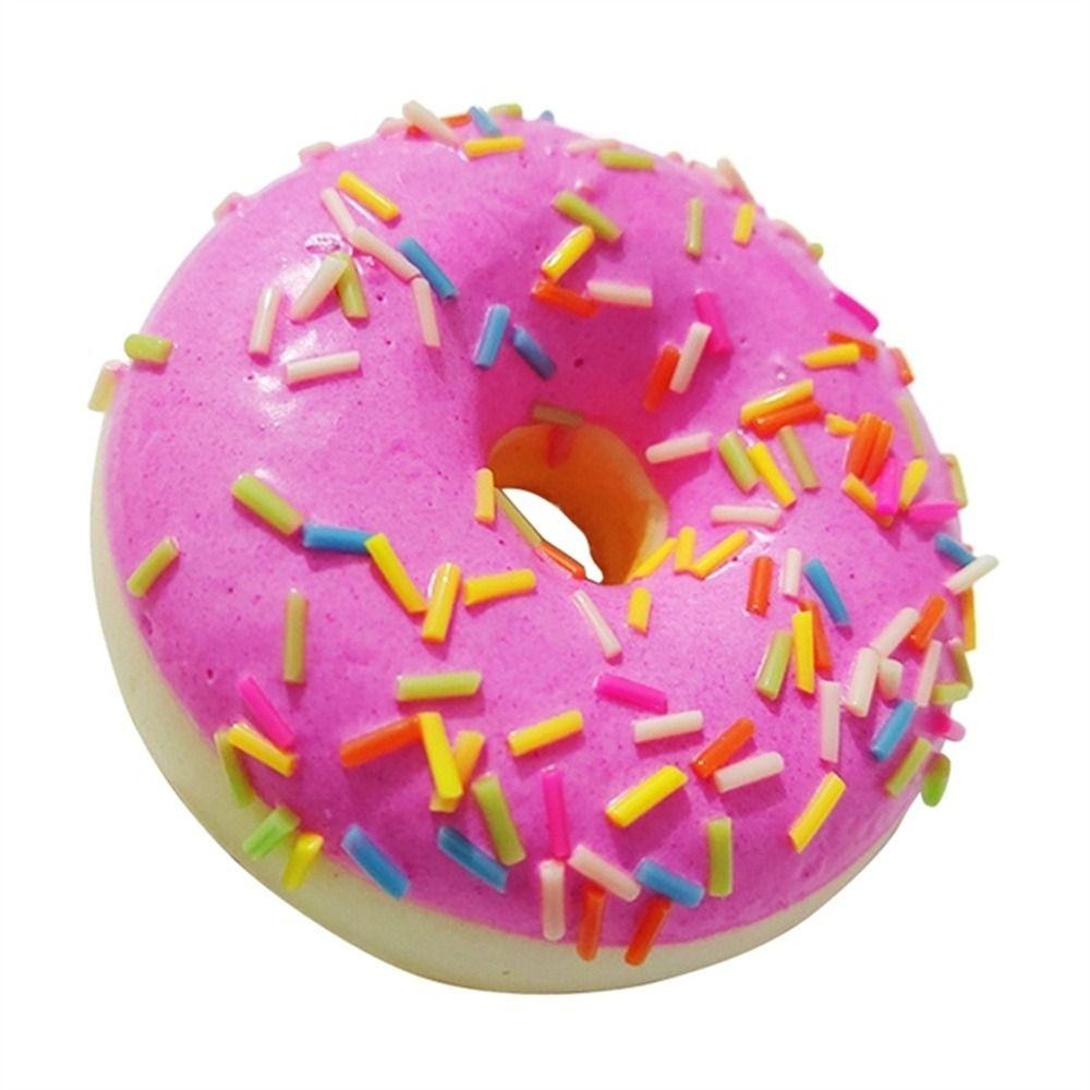 Donut 6.2cm/2.4in Model Food Simulation Donuts Simulation Cake Squeeze Toy Donut Cone Toy
