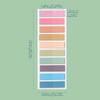 Aesthetic Sticky Note Memos Pad Easy to Write Simple Page Markers Colorful Sticky Notes Colourful Index Tabs