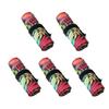 12/24/36/48/72 Holes Pencils Roll Leaves Print Pencil Organizer Large Capacity Rolling Pencil Case for Coloring Pencil