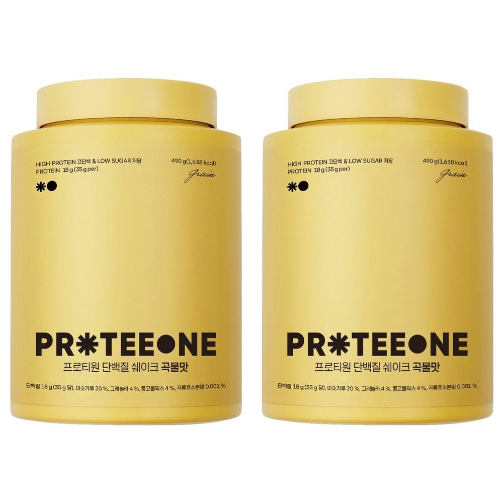 ProtiOne Протеиновый коктейль Злаковый вкус 490 г 2 шт Ингредиенты: Возможны изменения по усмотрению производителя.. Для | 490 г 2 шт.