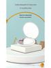 Portable Rechargeable LED Makeup Mirror with Stepless Dimming, Double-Sided Folding Design, Ideal for Travel