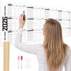 Super Large Wall Sticker 2026 Calendar Reusable Matte Whiteboard Home Work Planner Year-Round Planning Tool