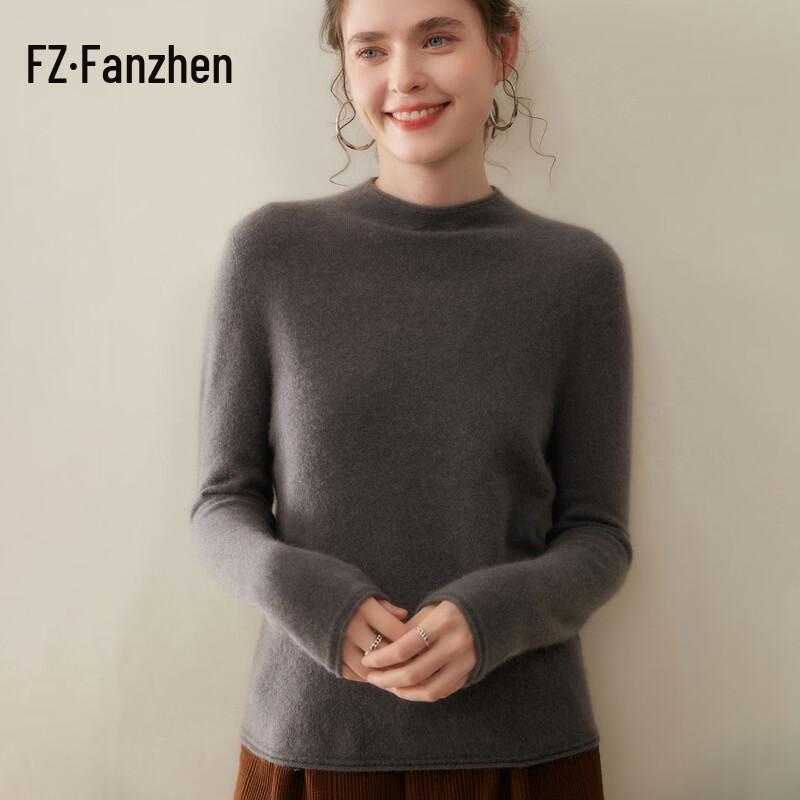 Женский кашемировый свитер Fanzhen с полувысоким воротником