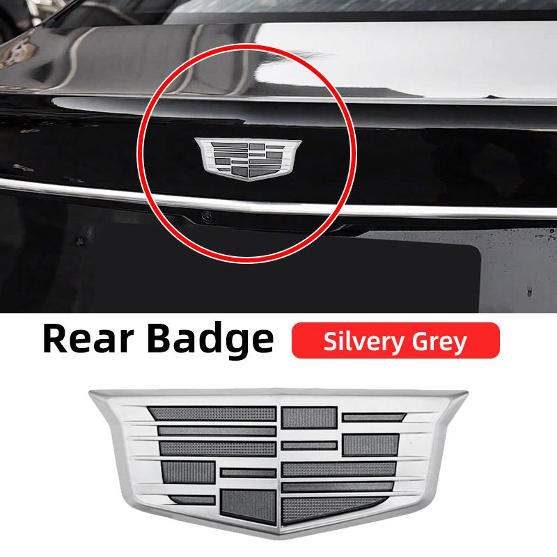 1PCS ABS for Cadillac Logo CT4 CT5 CT6 XT4 XT5 XT6 ATS XTS Car Front Center Grille Emblem Rear Trunk Badge Sticker Accessories