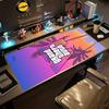 Grand Theft Auto Large Mouse Pad Office Mouse Mats Study Desk Mat Non-Slip Rubber Base Office Desk Accessory