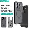 For OPPO Find X9 Pro Phone Case Nillkin Super Frosted Shield Pro Magnetic Hard PC+TPU Shell Shockproof Back Cover