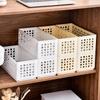 Складная корзина для хранения Креативная коробка для хранения закусок Студенческая настольная корзина Лента Канцелярские принадлежности Пластиковый складной контейнер Коробка для хранения