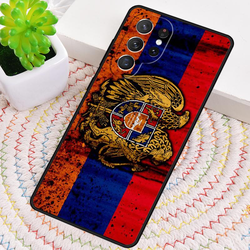 Чехол для телефона с гербами Армении, Албании, России для Samsung Galaxy note 10 pro S26 Ultra S23 S24 FE S25 S21 S22 PLUS ударопрочный Чехол
