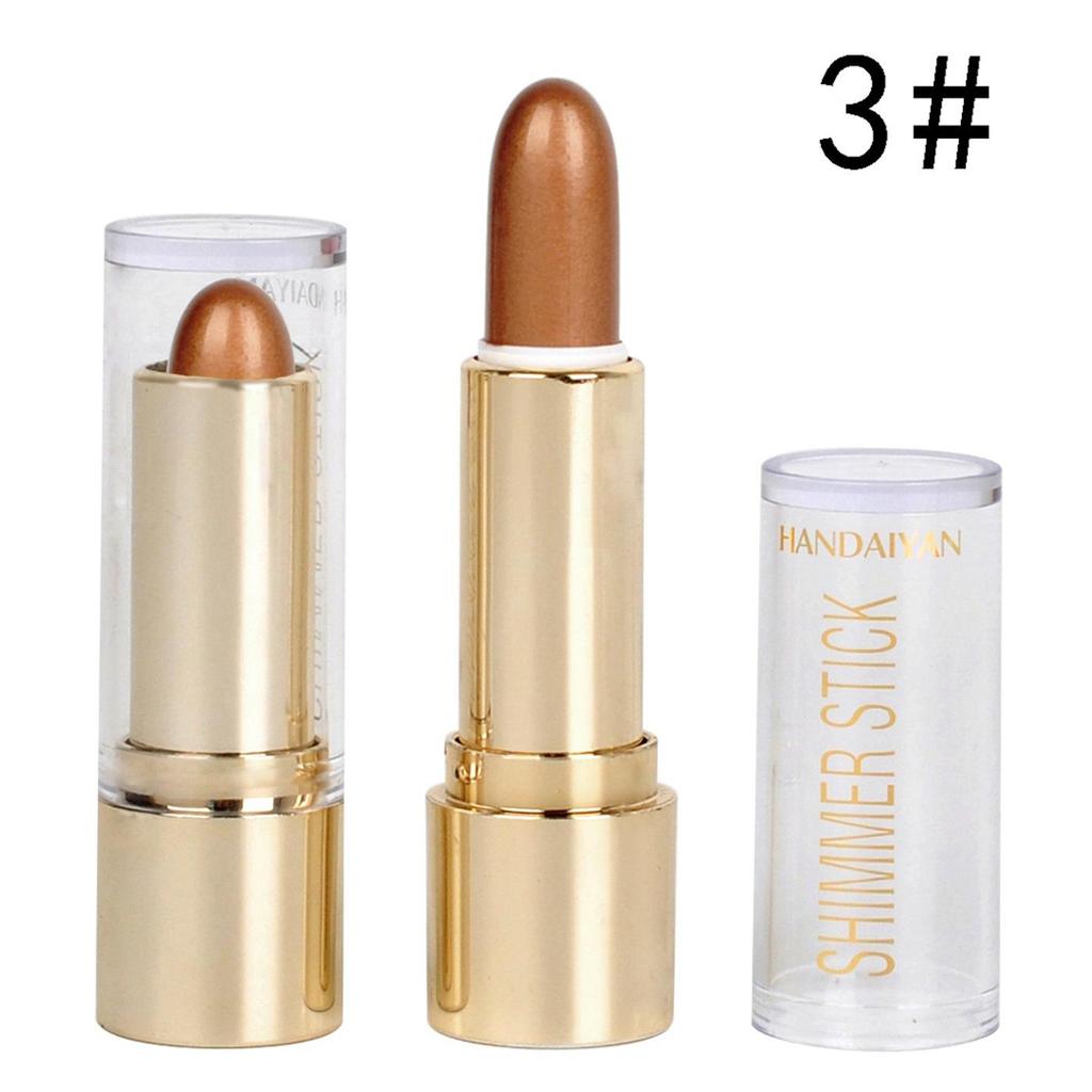 Handaiyan Face Brighten Cosmetic Contour Face Bronzer Shimmer Highlighter Stick Concealer Cream Инструмент для макияжа