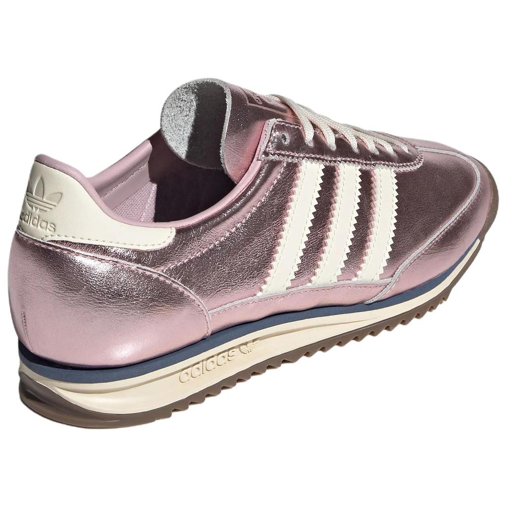 adidas Originals SL 72 OG Ретро Классические Низкие Спортивные Удобные Повседневные Кроссовки Женские Розовый Белый KJ2294