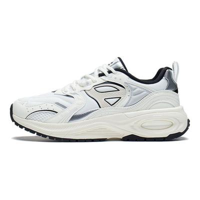 Li Ning 92 Cici Retro Rebound Нескользящие амортизирующие прочные низкие спортивные повседневные туфли женские кроссовки Белоснежный AGCS278-1