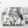 Фланелевое одеяло для игры Metal Gear Solid, зимнее, мягкое, теплое, плед для детей, гостиной, с рисунком, покрывало на кровать, чехол для дивана-кровати
