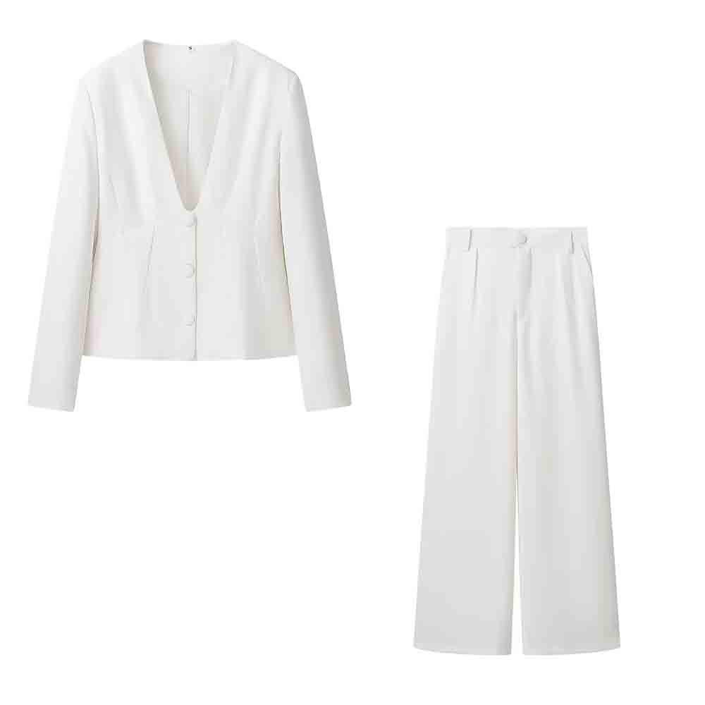 Женская куртка с лацканами, однотонная, универсальная, для поездок на работу, осень 2024