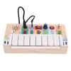 Electronic Board Toy for Toddlers Multifunctional Wooden Piano Practice Board for Early Education